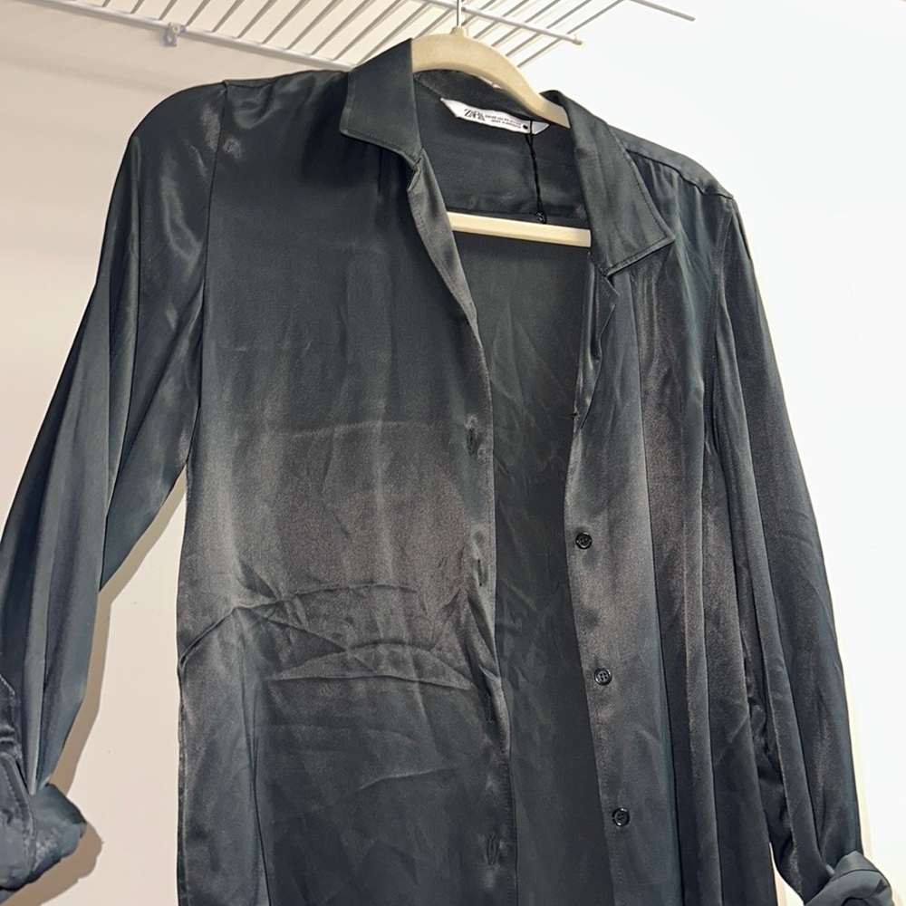 Zara button up